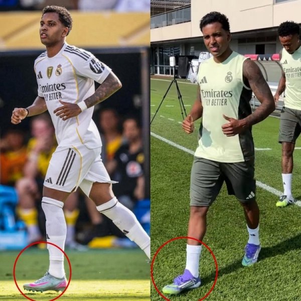 马卡：罗德里戈锻真金不怕火改穿阿迪达斯球鞋，活着俱杯时还衣服耐克球鞋