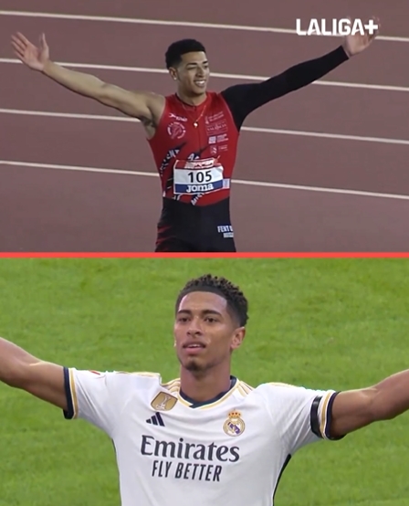 失踪多年的三伯仲😂太像了，西班牙跨栏通顺员长相酷似贝林厄姆