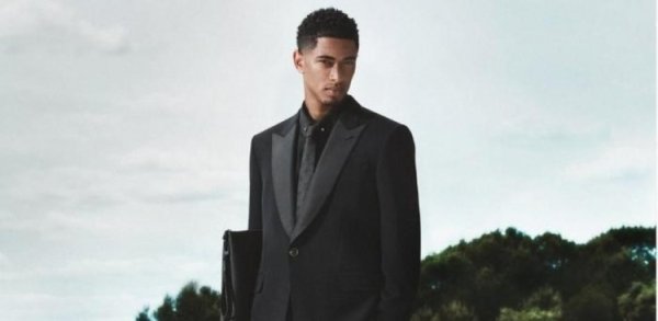 模特味十足！贝林厄姆拍摄LV春夏正装系列广告