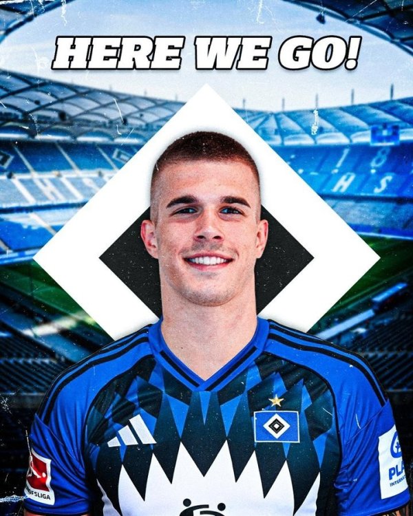 汉堡官宣租出热刺18岁中卫武什科维奇，效法罗马诺HereWeGo官宣