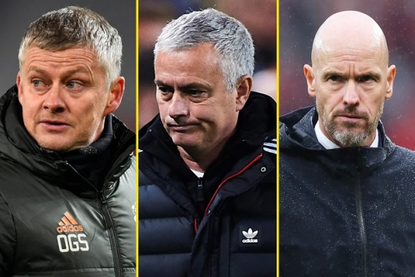 前曼联主帅的4天...穆里尼奥&索帅同天被受命 本日滕哈赫光速下课