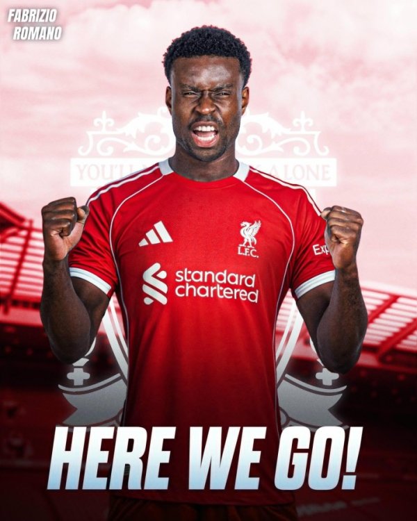Here we go！罗马诺：利物浦签下水晶宫后卫格伊，转会费3500万镑