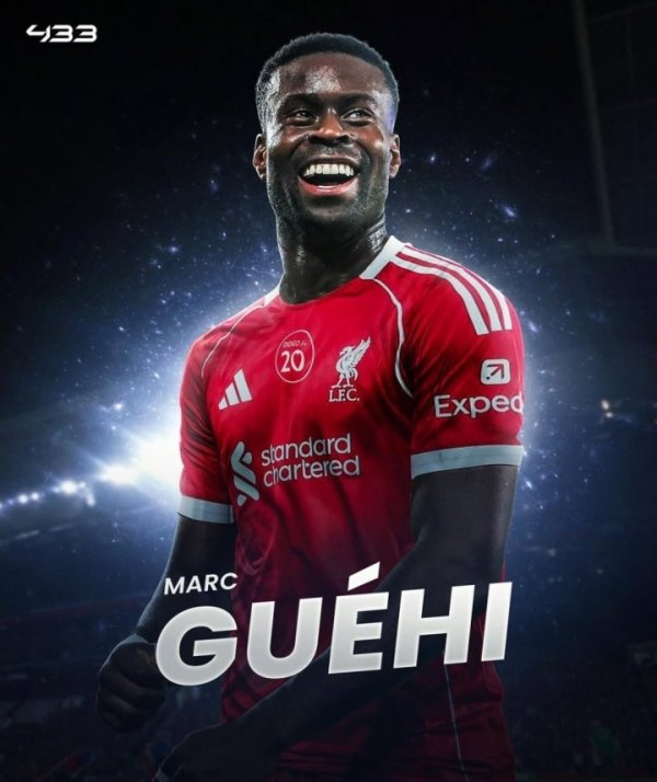 记者：利物浦将3500万镑签下水晶宫中卫格伊，球员获准领受体检