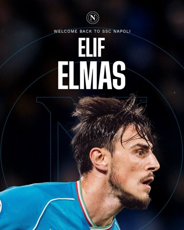 官方：莱比锡边锋埃尔马斯租出追忆那不勒斯，后者可接收买断