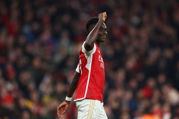 顶星！萨卡近3赛季英超100场37球35助，场均7.54分是联赛同期最高