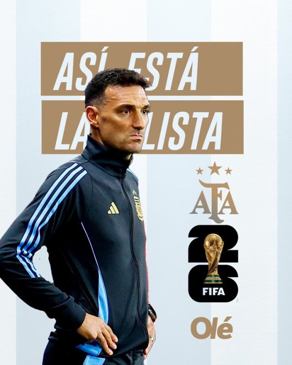 阿媒列寰球杯阿根廷潜在球员：奥塔门迪、阿尔马达、利马预测入选