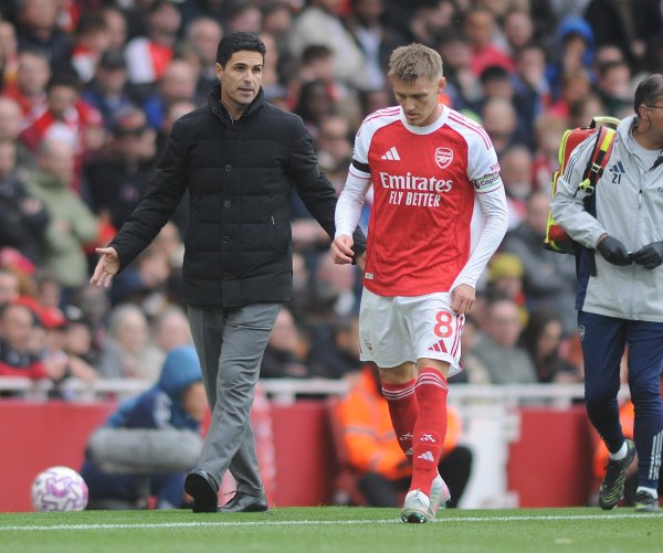 挪威主帅：厄德高对受伤暗示了歉意 对他和阿森纳来说这很机密