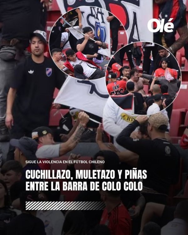 智利联赛爆发球迷打破！有东说念主拿着皮带和手杖彼此袭击