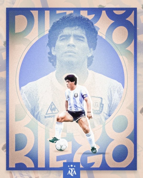 马拉多纳65岁生辰！阿根廷队晒海报：不管身在那边，咱们始终悲哀