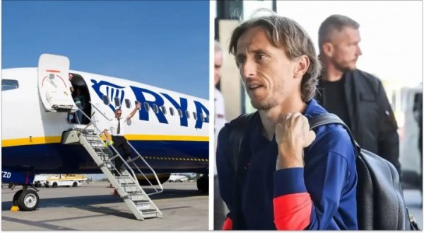 省米魔笛💰️莫德里奇乘坐廉航前去国度队报说念，机票仅20欧元